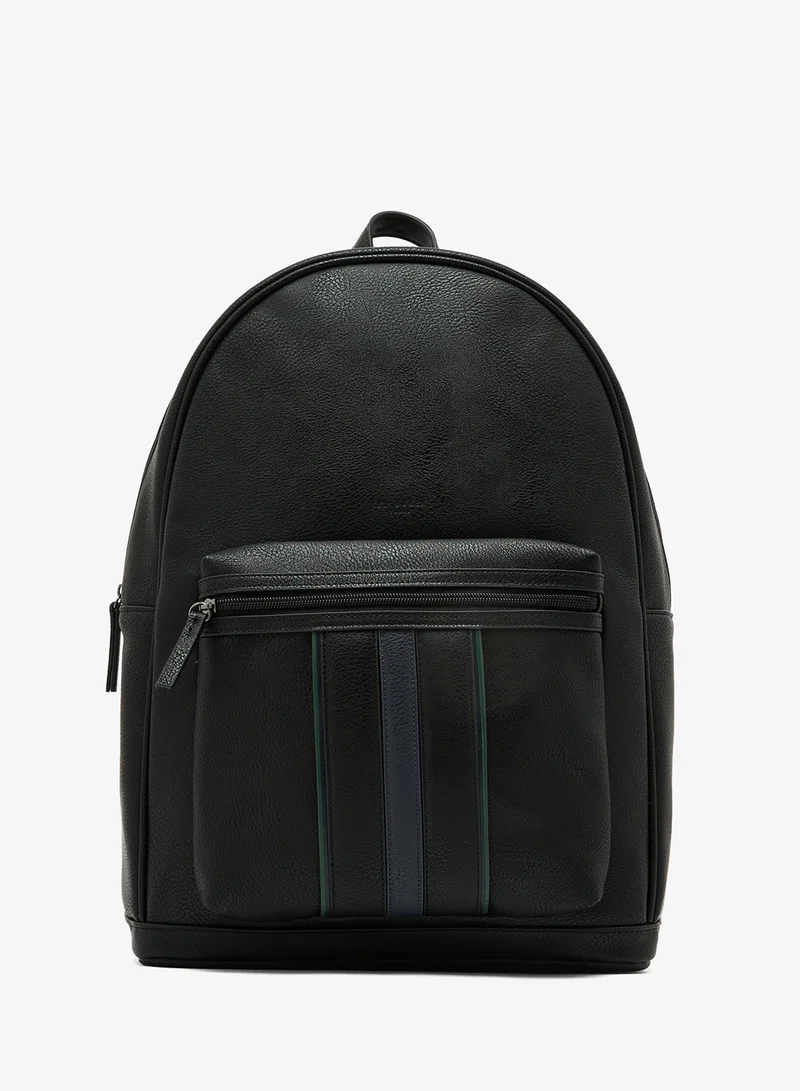 Ted Baker Stripe PU Backpack